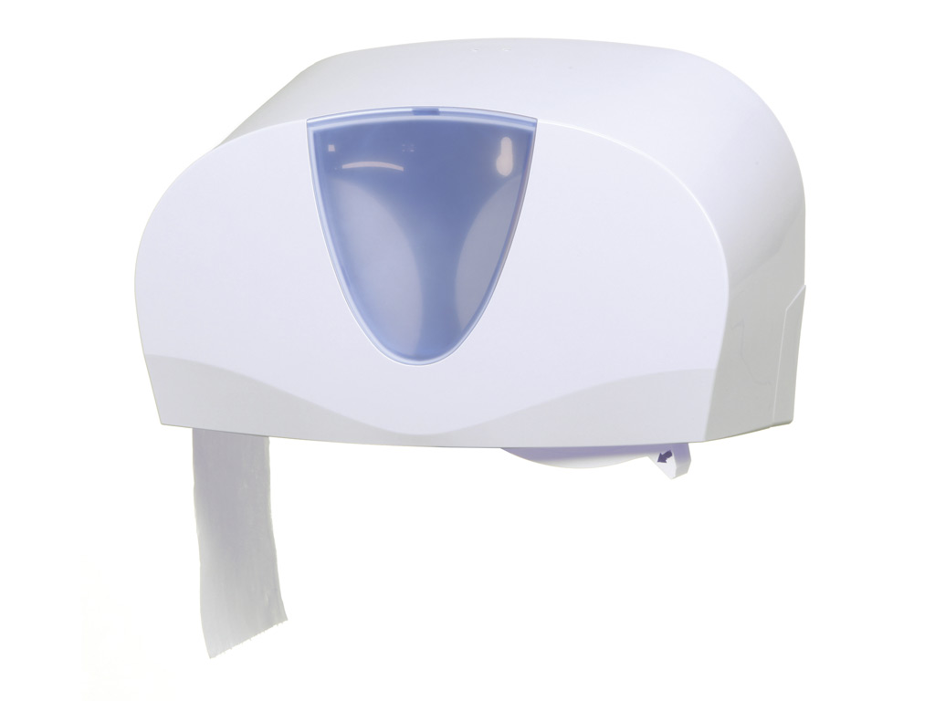 De Sigma toiletrolautomaat met reserverol garandeert dat je niet snel zonder papier valt
